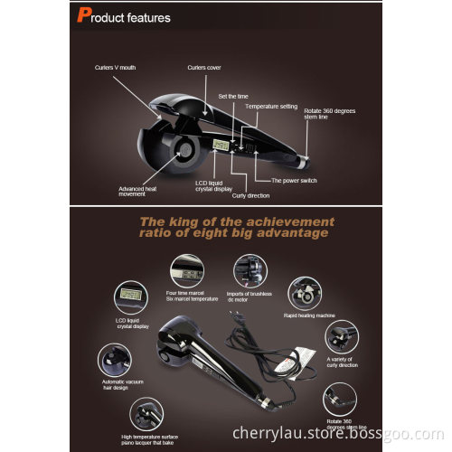 Bless BLS-1099 New Model Technology Quick Hair Curling Iron